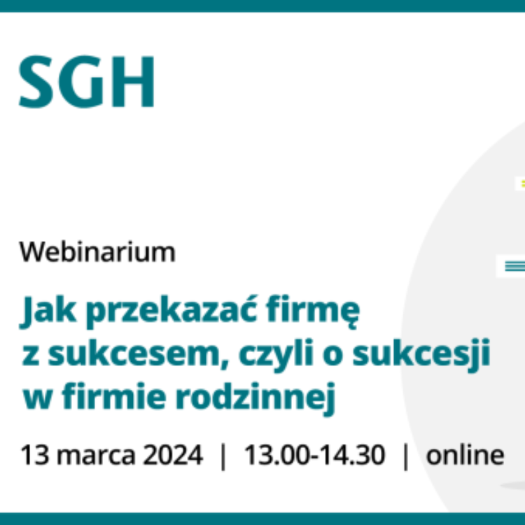 Firma rodzinna, sukcesja