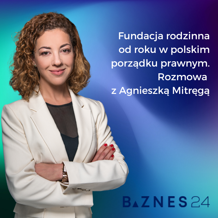 Fundacja rodzinna, Agnieszka Mitręga